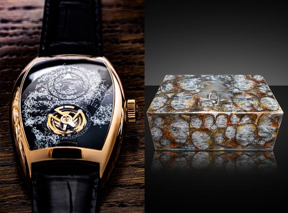 Hom Nguyen Œuvre unique en collaboration avec la maison Franck Muller