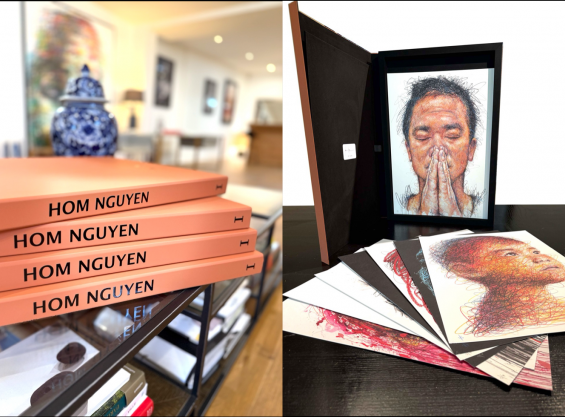 Hom Nguyen Box set of 8 lithographs